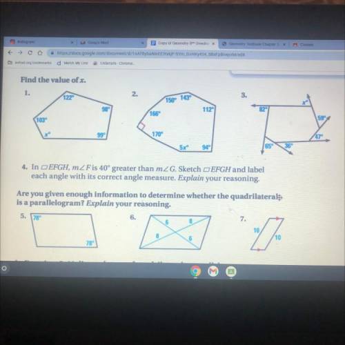Need help with geometry work