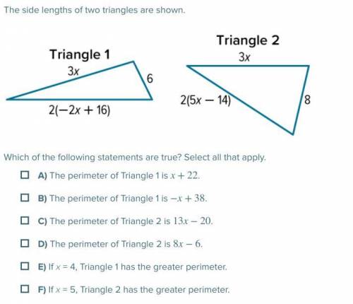can someone help me if u know the answer type 1. then the answer for the triangle and the other one