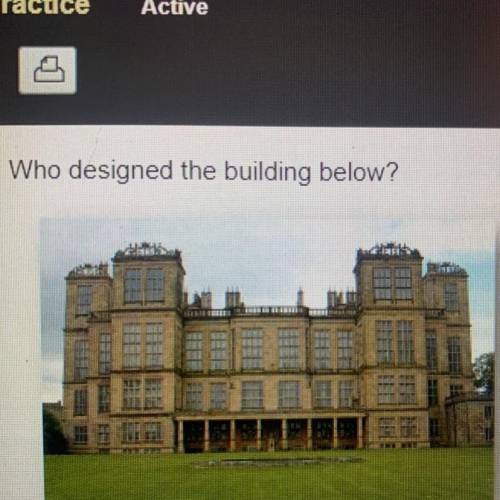 Who designed the building below?