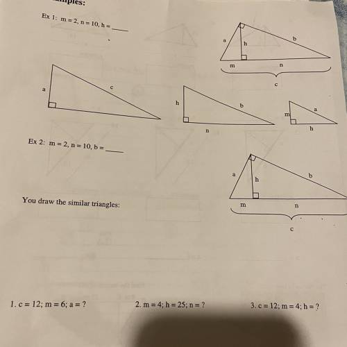 80 points! Triangle equation worksheet 
need help ASAP