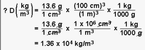How to convert dimensional analysis