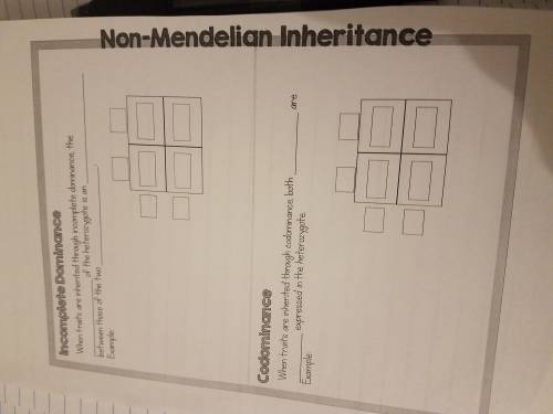 Non-mendelian inheritance