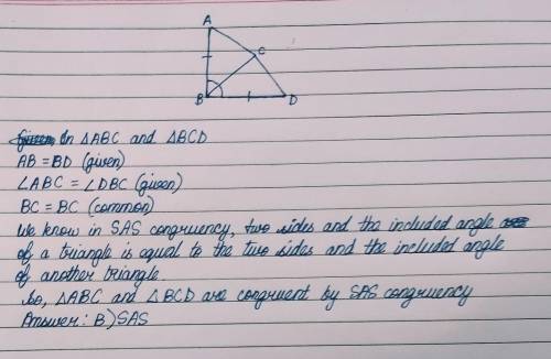 Are the triangles congruent? If so, state the reason.