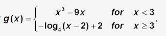 URGENT WILL GIVE BRAINLIEST

A piecewise function g(x) is defined by Part A: Graph the piecewise f