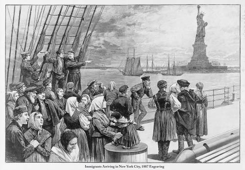 What did immigrants do for work when they came to the United States?