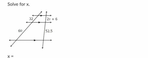 Please help with math ( 50 points )
Solve For X