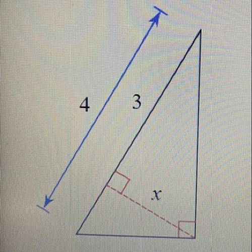 Solve for x. See picture for full problem. Please and thank you so much!