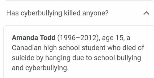 Okay i was scrolling in chrome abt cyberbullying and i saw this...