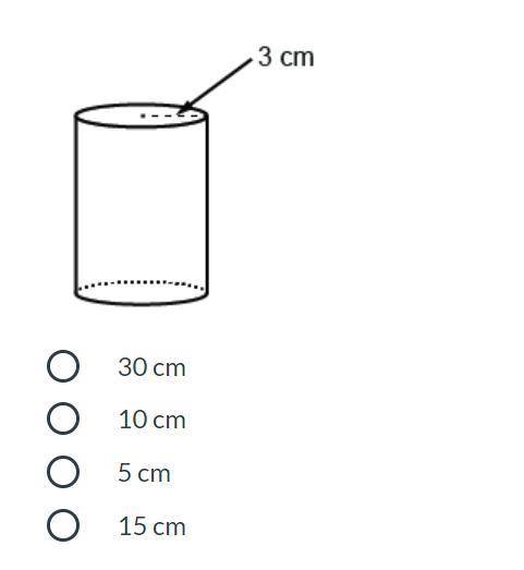 ILL GIVE BRAINLIEST!!

The volume of a cylinder is 90π cm3. If the radius is 3 cm, what is the hei