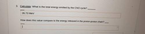 Please help!How does this value compare to the energy released in the proton-proton chain?