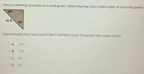 How much square feet to cover the garden with soil