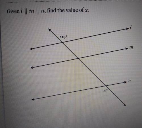 Hello I need help with this questionAnswer x =