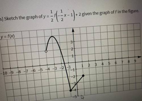 Need help graphing! Question is in the picture provided.