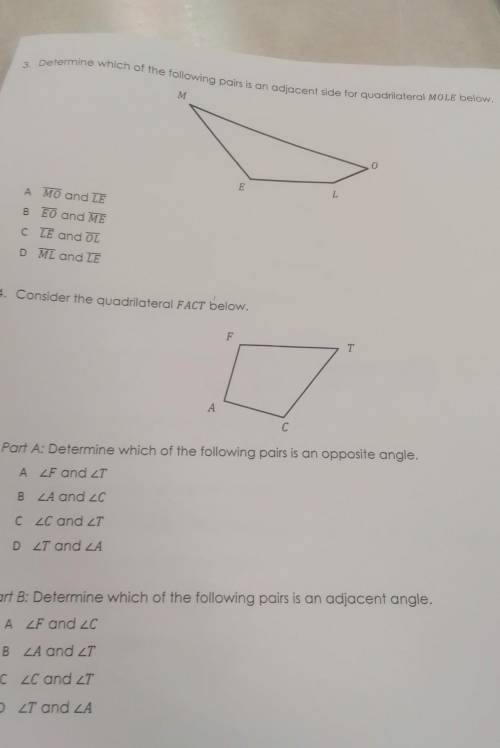 Section 8 - Topic 1 Introduction to Quadrilaterals – Part 1