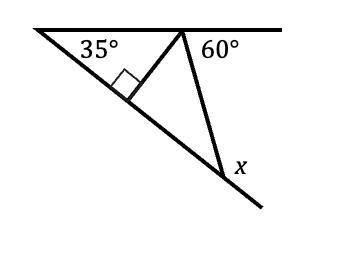 Can somone help me this with sorry for the repost btw. Find the value of x