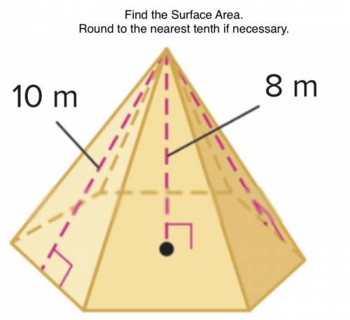 Find the surface area

‼️ASAP‼️ 
PLS HELP + EXPLAIN!!! Thx!
(NO LINKS PLEASE)