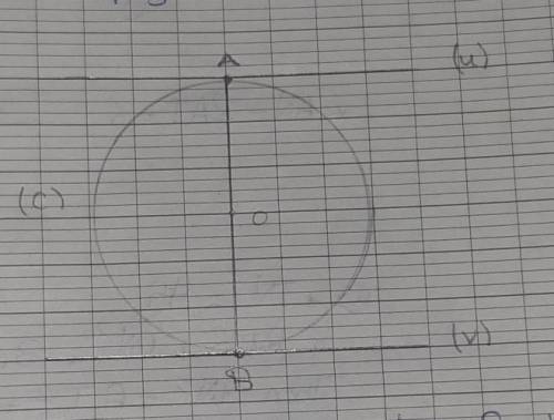 Please help me1. prove that [AB] is the diameter of circle (c)