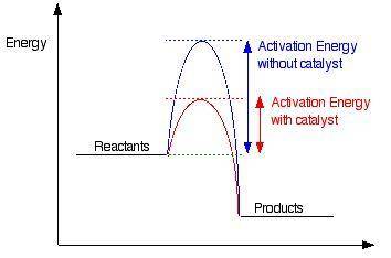 3) Explain the working principle of catalyst for both rate of reaction and equilibrium reaction . sh