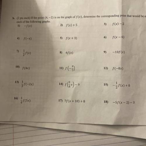I need assistance with questions 7-18, it’s algebra and due at 11, please help