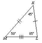 Classify the triangle by its sides and angles

-equilateral 
-isosceles acute
-isosceles right 
-s