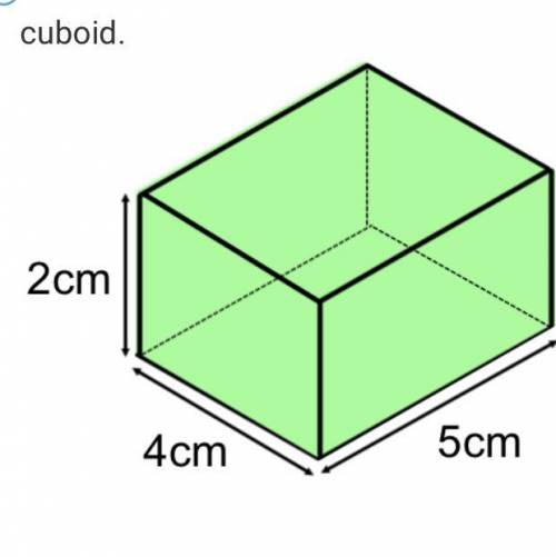 Work out the surface area of this solid prism.

9m
5m
3m
4m
The diagram is not drawn to scale.
Uni