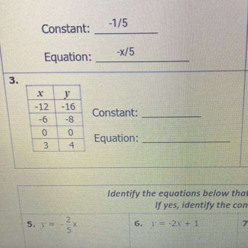 .
-12
-6
Constant:
-16
-8
0
0
Equation:
3
4