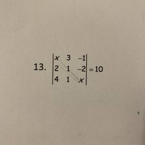 Inverse matrices 
how can i solve for x?
