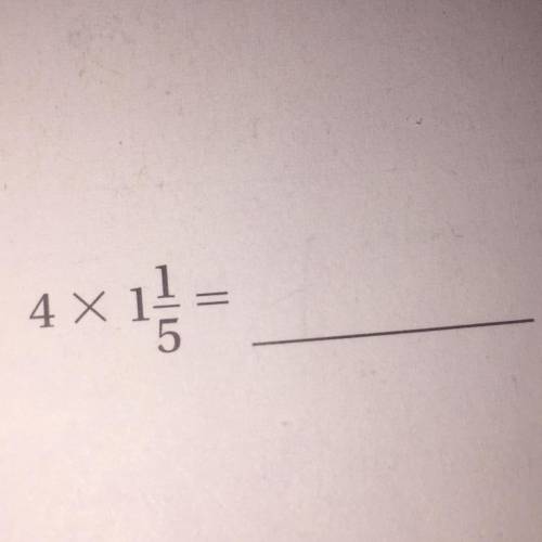 4x 1/5 please someone help me