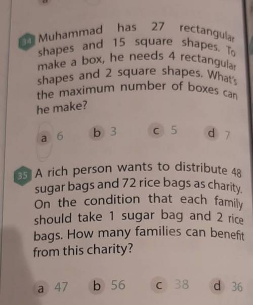 Please help me understand why these two questions use different methods for solving

and how to us