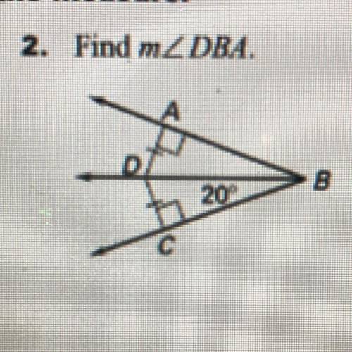 Use the information in the diagram to find the measure: Find M