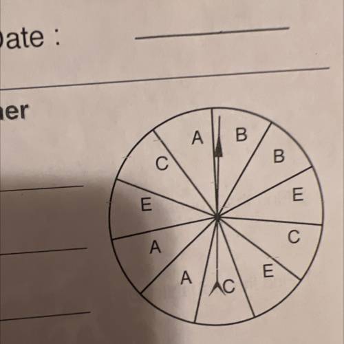 Probability Using a Spinner
Do you have an equal chance of landing on either A or B?