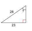 Find the measure of the indicated angle (?) round to the nearest tenth