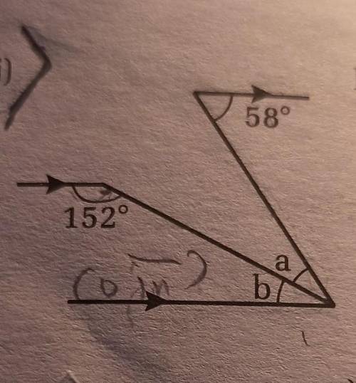 Find the unknown size of angles