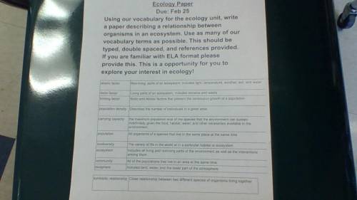 Write an 7-8th grade Ecology Paper for me about sharks and whales. Due: Feb 25