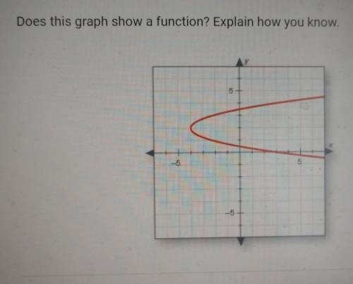 Does this graph show a function?