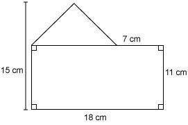 What is the area of this polygon?
A = 220 cm2
A = 242 cm2
A= 248 cm2
A = 270 cm2