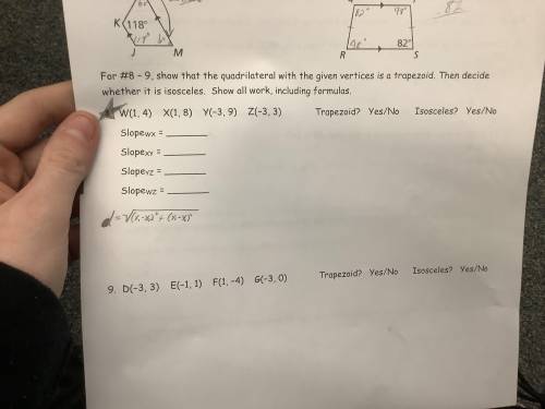 I need help with 8 and 9