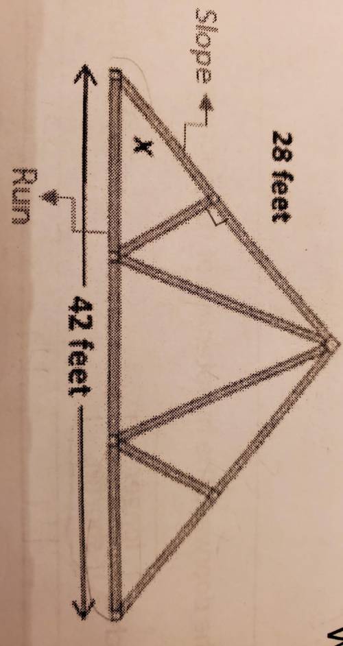 David's construction company is designing roof trusses in the shape of isosceles triangles for new