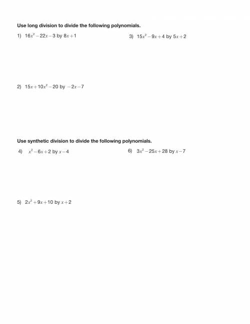Please answer all of the problems attached in the pdf. I have fallen behind in studiess and need a
