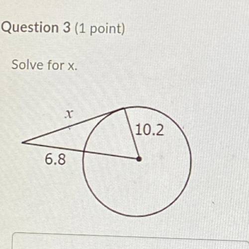 Solve for x
need help asap pls 
will give brainliest