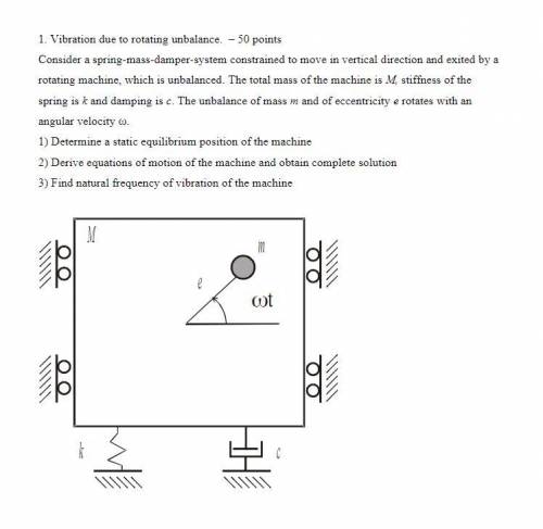 Help with a vibrations problem
