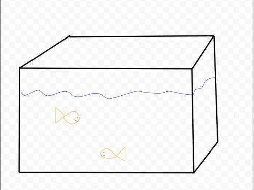 9. You visit an aquarium. On of the

tanks hold 450 gallons of water. Draw
a diagram to show one po