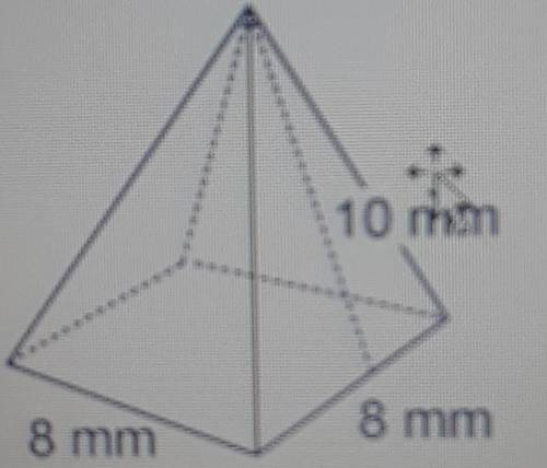 PLEASE HELP DUE TODAY

(a) Draw and label a net for the pyramid.(b) Determine the surface area of