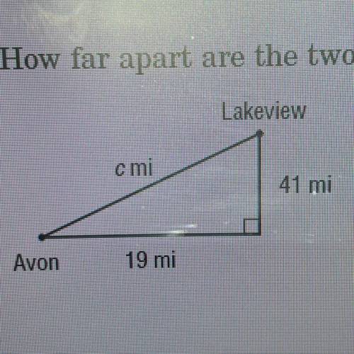 How far is lakeview from avon