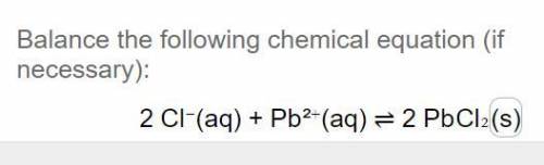 Balance the following chemical equation. (20 pts)