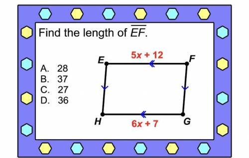 I want to know how to find EF and what the answer is.