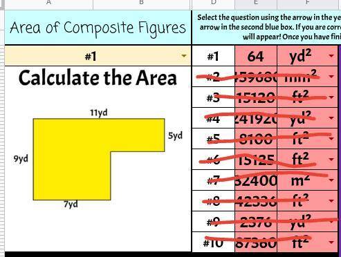 What's the area of the composite figure?